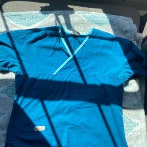 Urbane scrubs top size L